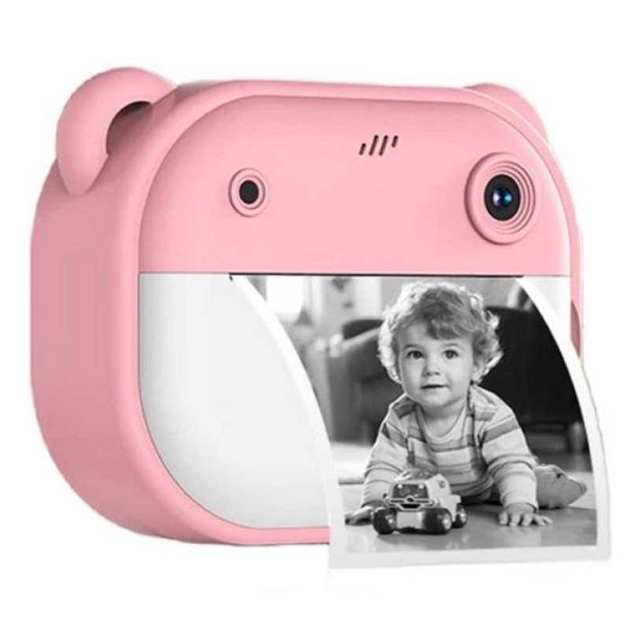 Дитячий Фотоапарат Миттєвого Друку із Підтримкою microSD card FullHD.