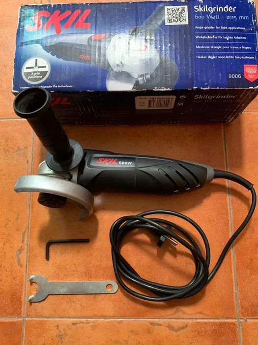 Rebarbadora Skil 600W + Mó Diamantada Desbaste (TUDO NOVO / Em Caixa)