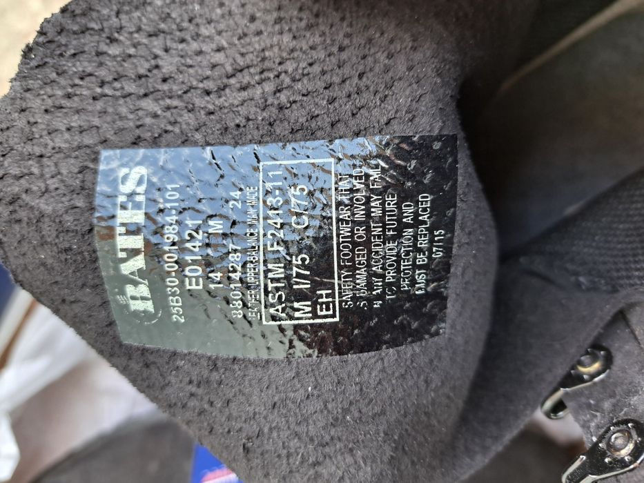 Берці Bates US14 розмір 47 нові