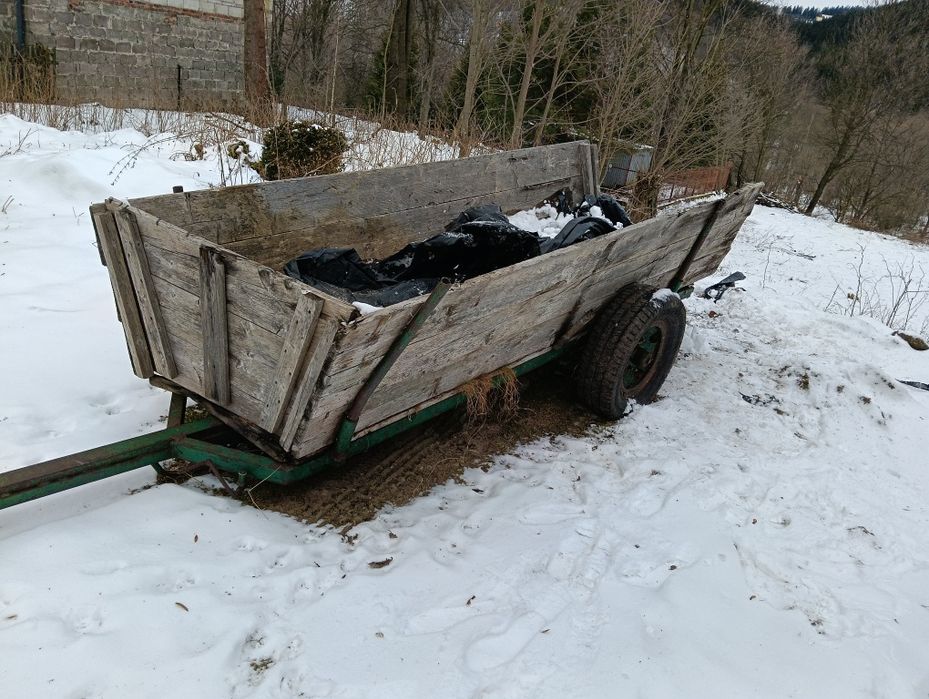 Traktor sam,eS7,capek z przyczepą