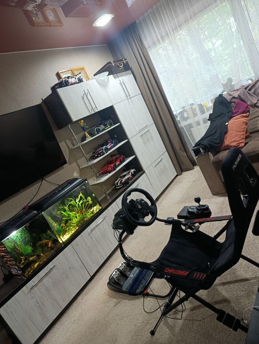 Cockpit Кокпит Playseat+Logitech G923+Shifter(коробка)