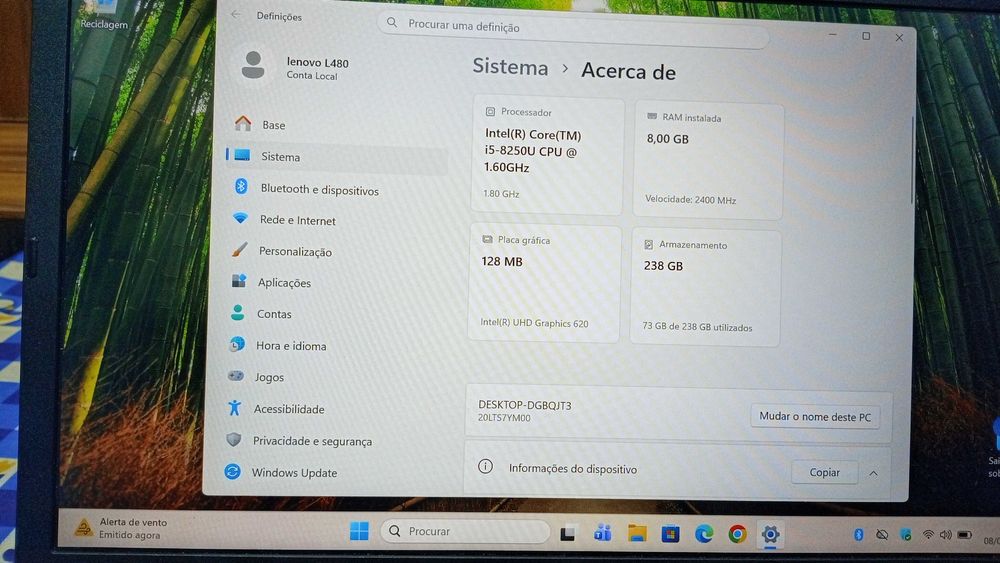 Lenovo ThinkPad L480 Intel Core i5