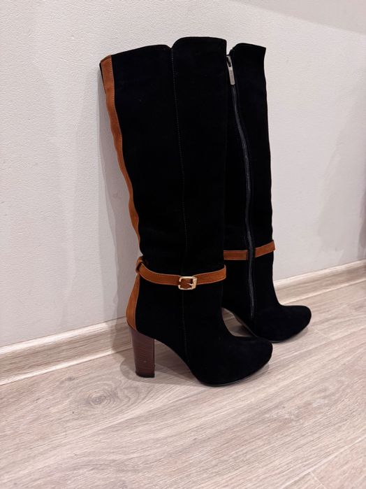 Сапог, черевики, замшеві