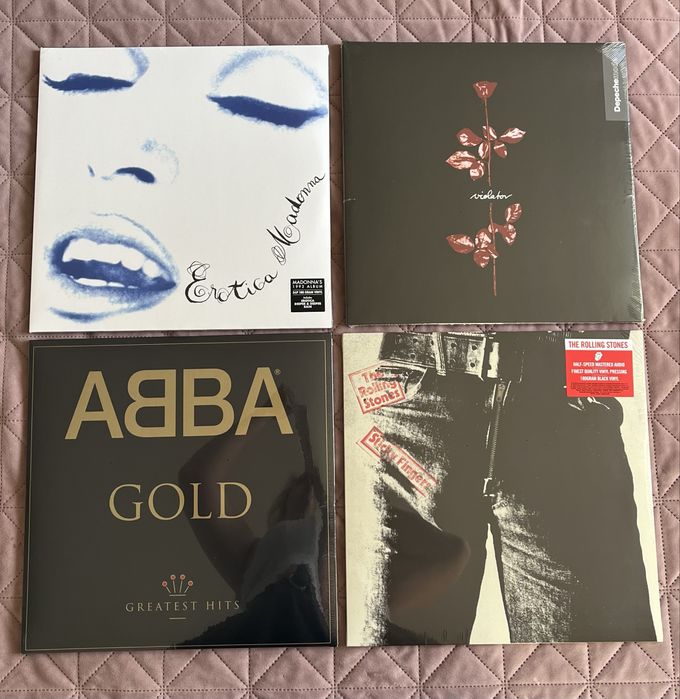 AC/DC — Back in Black Gold Vinyl, нова платівка