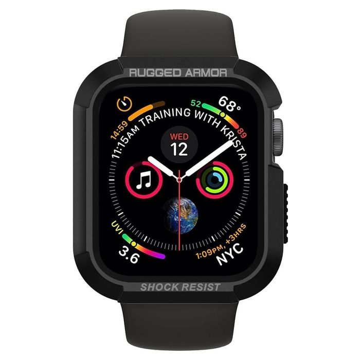 Etui Spigen Rugged Armor Do Apple Watch 4 (44Mm) Black