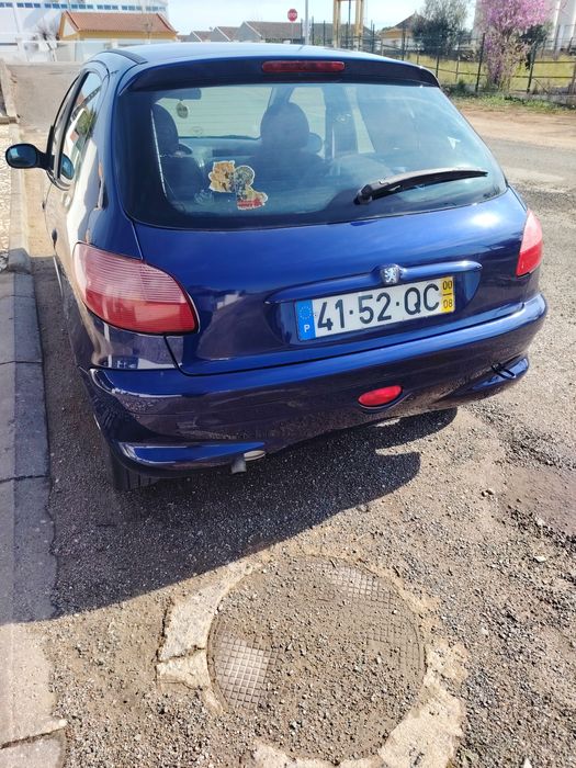 Peugeot 206 de 2000 vendo/troca por mota