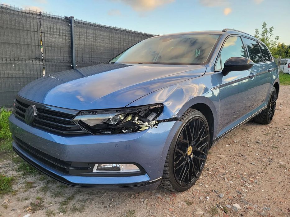 Volkswagen Passat lekko uszkodzony, zadbany, 4x4, 190KM