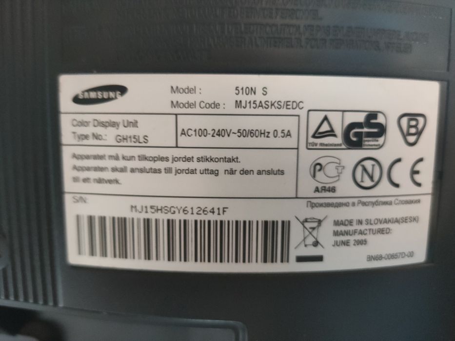 Samsung 510N S 15 cali VGA Poznań sprawny