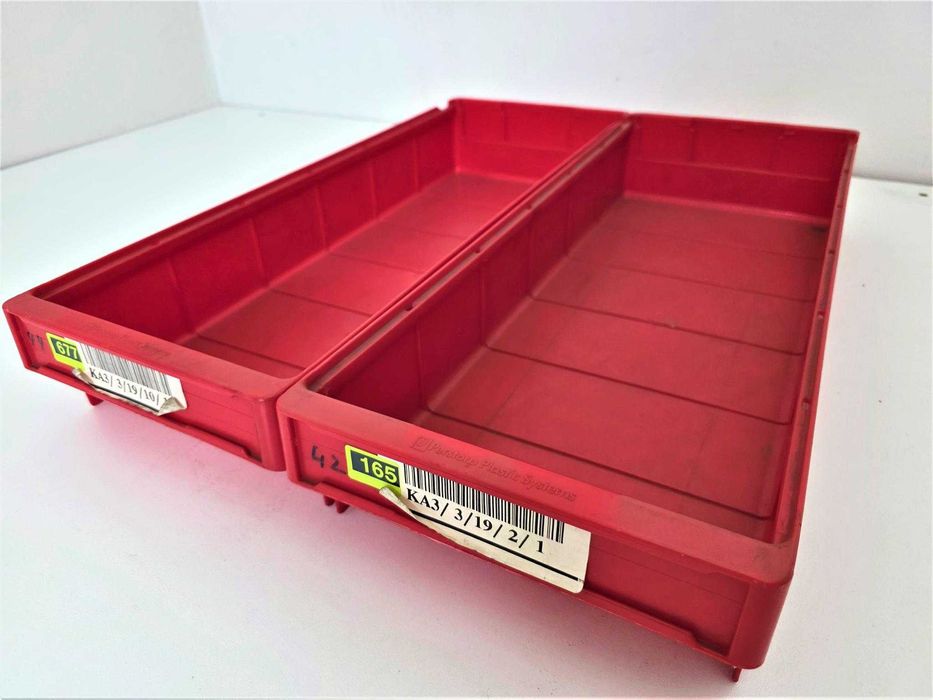 Pojemnik Plastikowy Kuweta 60x23x10cm Skrzynka Kosz Magazyn Warsztat