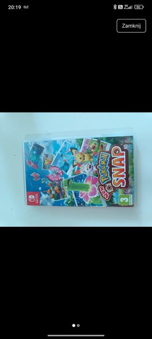 Nintendo switch Pokemon snap