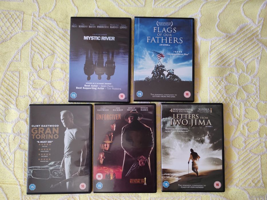 5dvd  Eastwood stan idealny po angielsku
