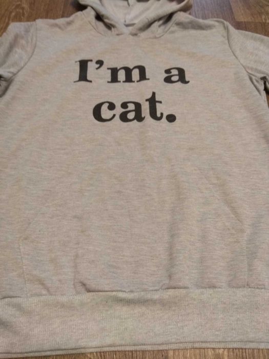 Худи я кошка с ушками