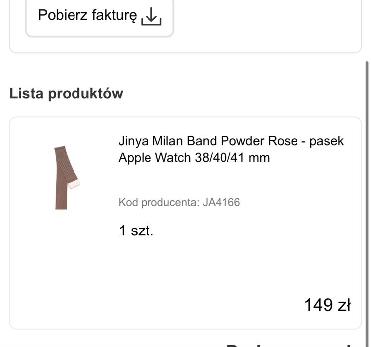 Paski Apple Watch 41mm
