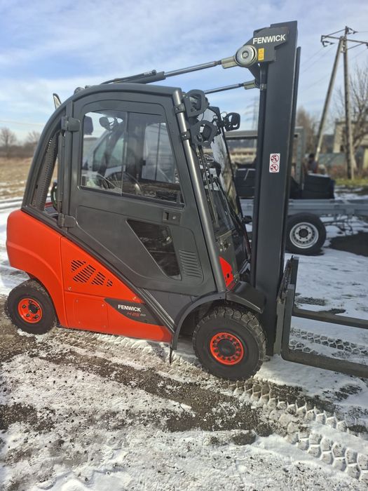 Linde H25T LPG 2015 rok 6300 motogodzin kabina ogrzewana maszt TRIPLEX