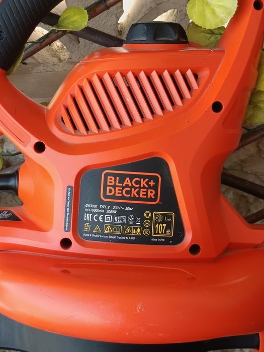 Black & Decker Soprador/Aspirador de Folhas GW3030