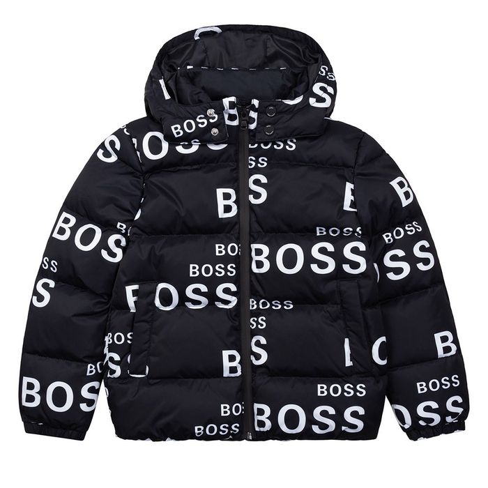 Тепла куртка Boss на 7-8 років