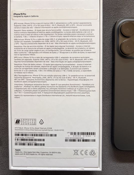 Iphone 15 Pro 512Gb