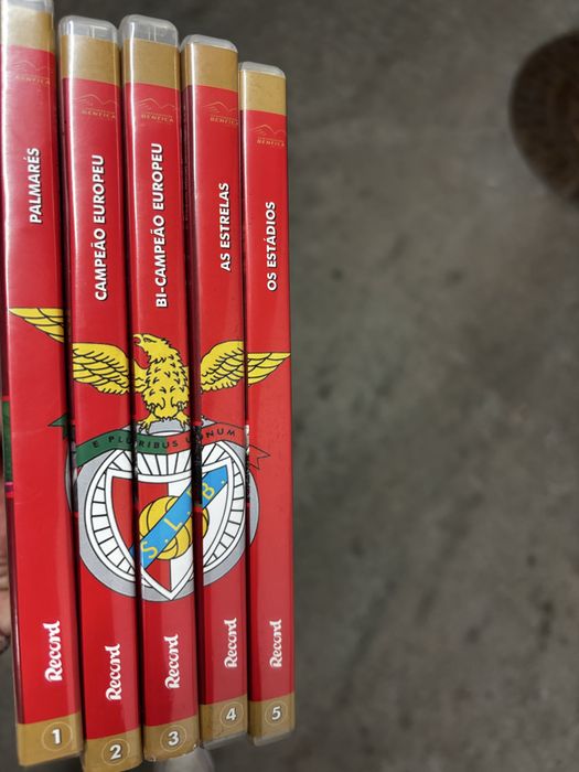 Coleção Record Benfica Completa
