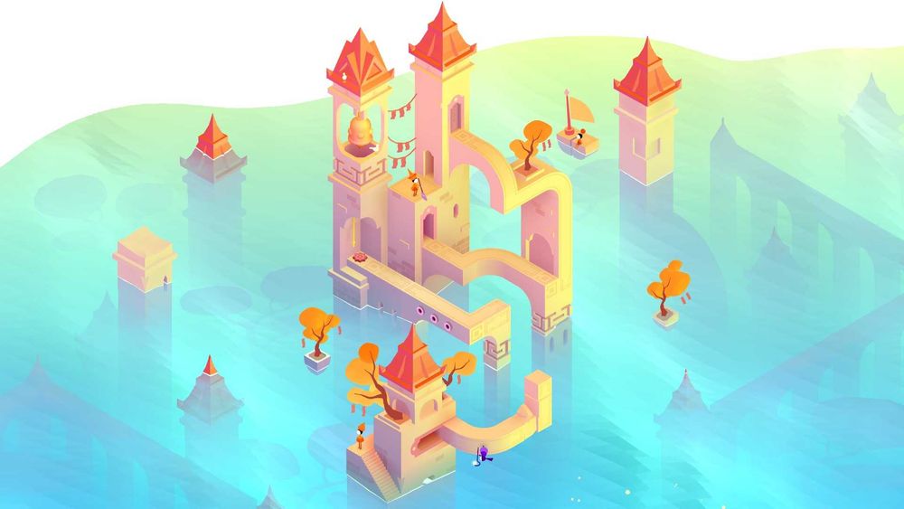 Monument Valley The Trilogy Switch Nintendo Switch - trzy gry, pakiet, zestaw pięknych gier logicznych