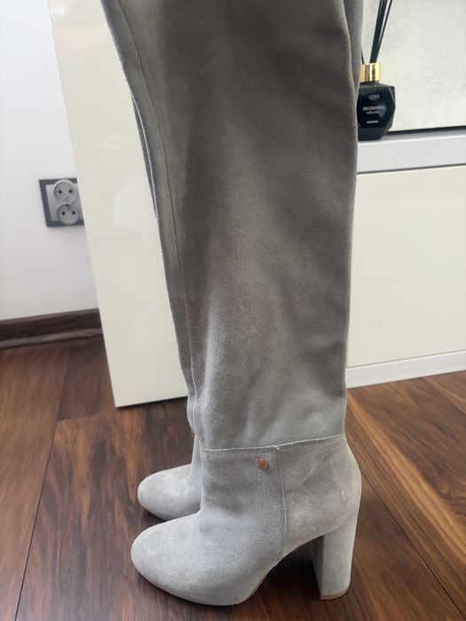 Buty do kolan na obcasie