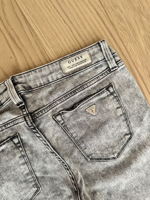 Spodnie Guess jeansy szare 27 JAK NOWE__XS/ S__34/36