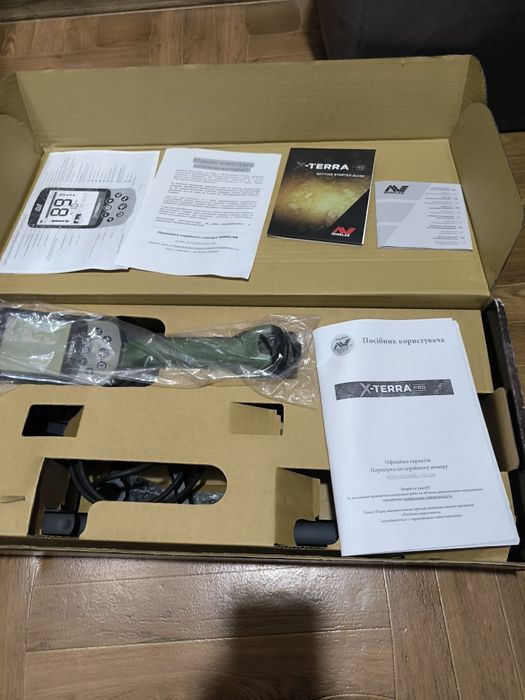 Металошукач Minelab X-Terra Pro
Металошукач Minelab X-Terr