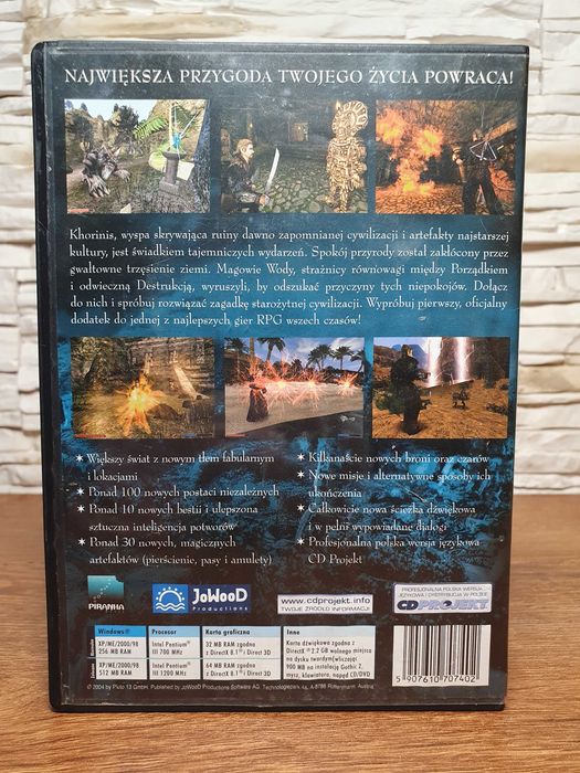 GOTHIC II 2: NOC KRUKA - polskie wydanie premierowe PL [PC]