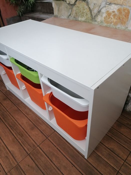 Móvel Ikea Trofast com 6 gavetas