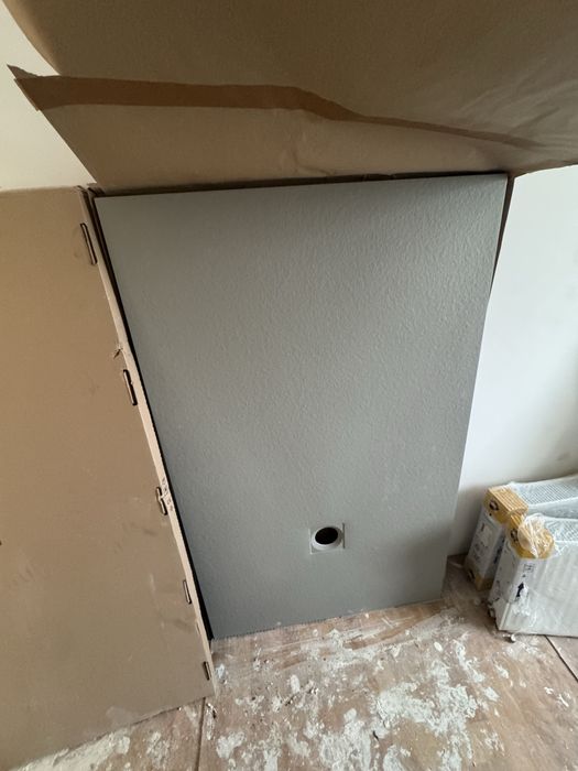 Nowy Brodzik Konglomeratowy Radaway Kynthos 160x100