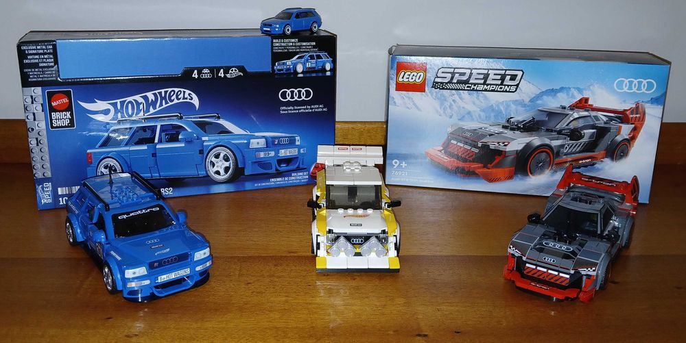 Conjunto Audi Miniaturas