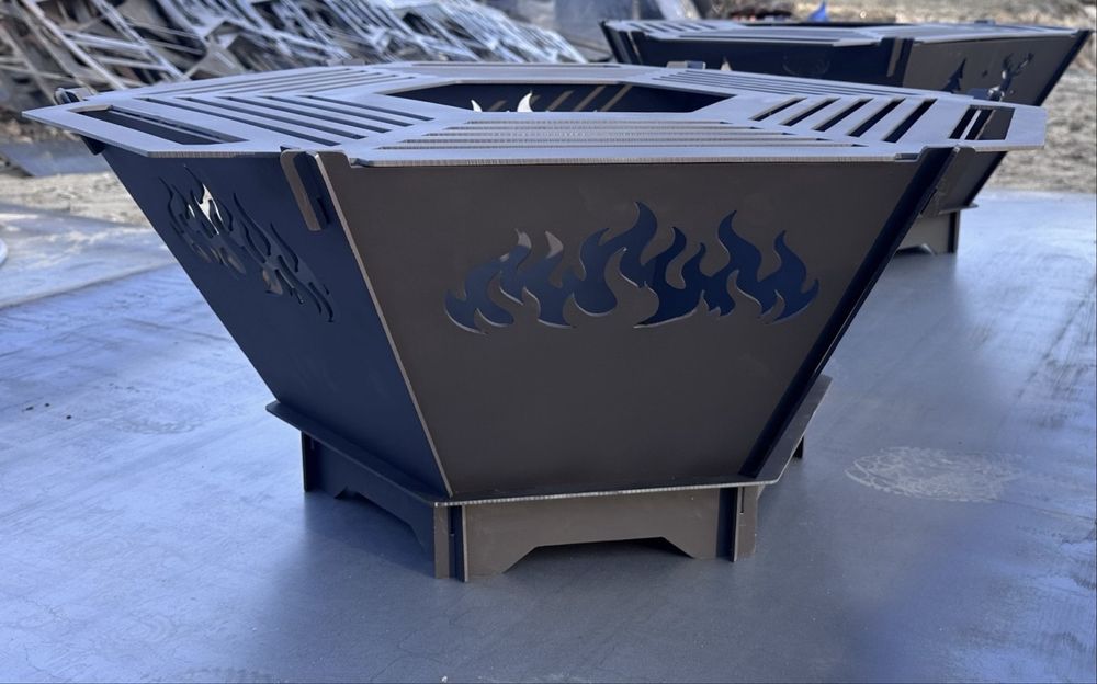 Palenisko ogrodowe PREMIUM GRILL 76cm Hexagon