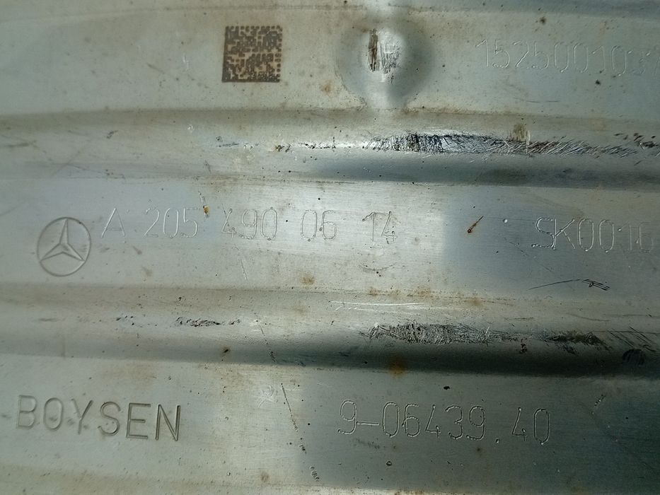 Panela de escape MERCEDES-BENZ Classe C (W205)