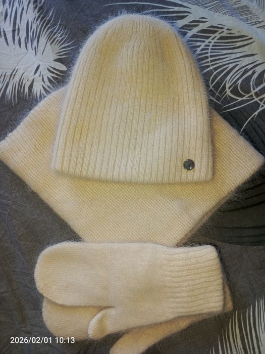 Шапка,баф,рукавицы