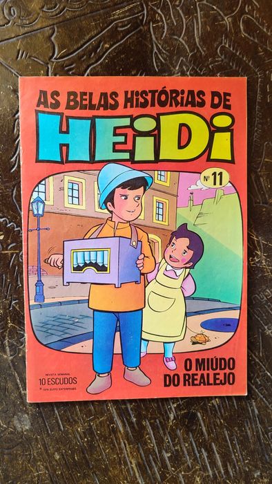 Lote Revistas Antigas da Heidi