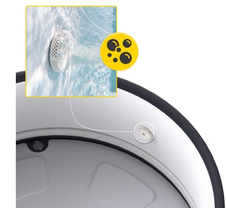 Jacuzzi dmuchane z WiFi, 6 os. 138 dysz.