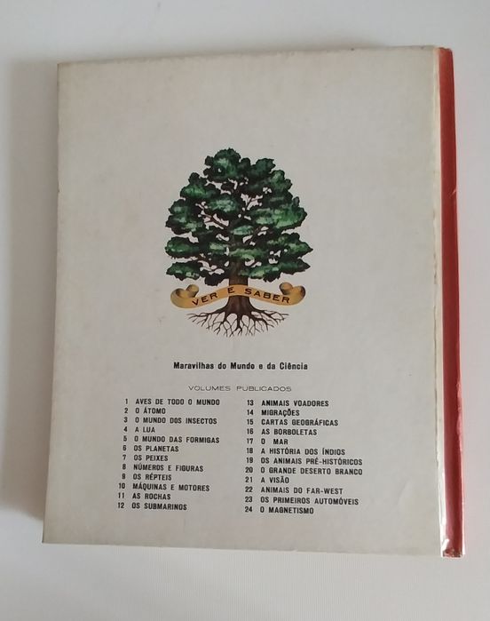 Livro Os primeiros automóveis da Verbo 1966