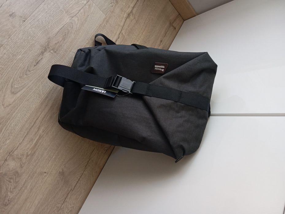 Plecak na laptopa 15 cali, Tera Gym Bag czarny – Lexon