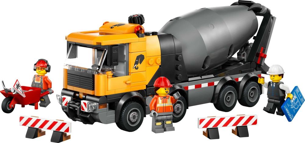 LEGO City 60478 Betoniarka