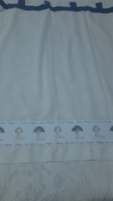 Cortinado com aplicação