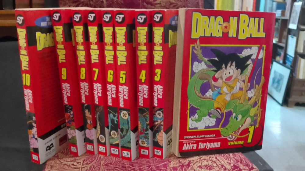 BD Mangá Dragon Ball Akira Toriyama 9 unidades