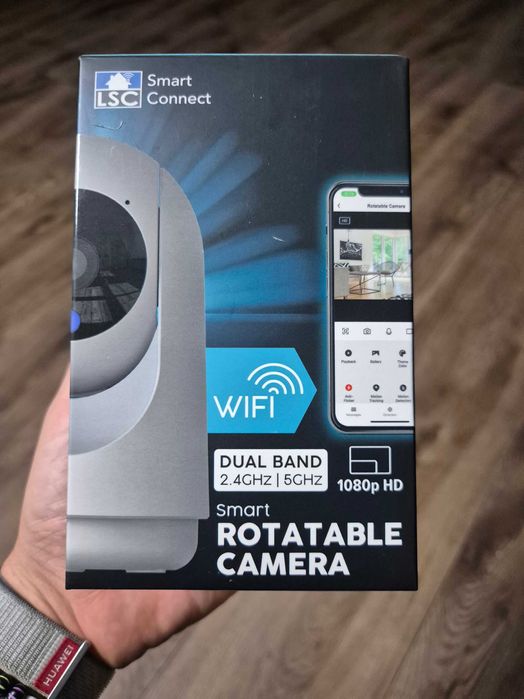 Nowa kamera 360 niania okazja tanio gwarancja wifi LSC SMART CONNECT