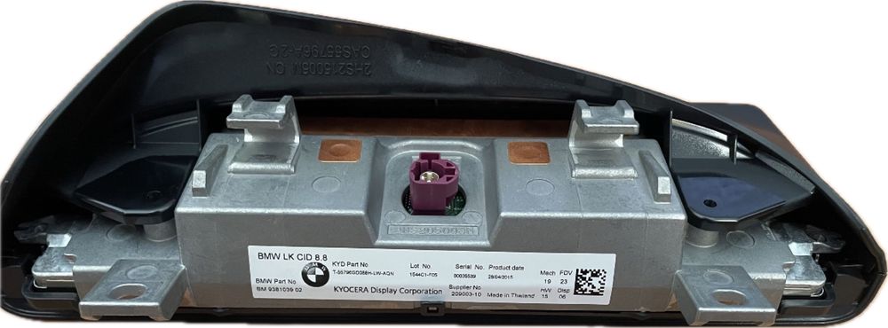 Ecrã display bmw evo gps série 1 Kyocera