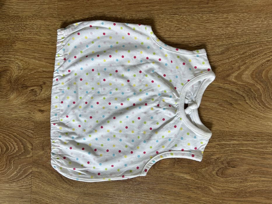 Bluzka Bluzeczka dziewczęca w kropki Rozmiar 62 cm