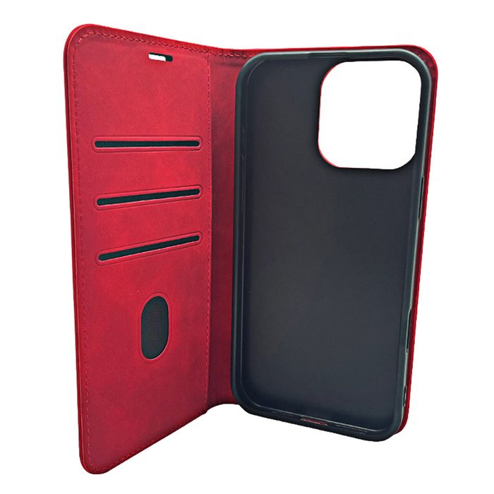 Etui Smart Suede do Samsung Galaxy A57 5G czerwone