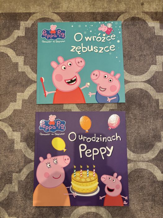 Świnka Pepe - 2 ksiazki - duze