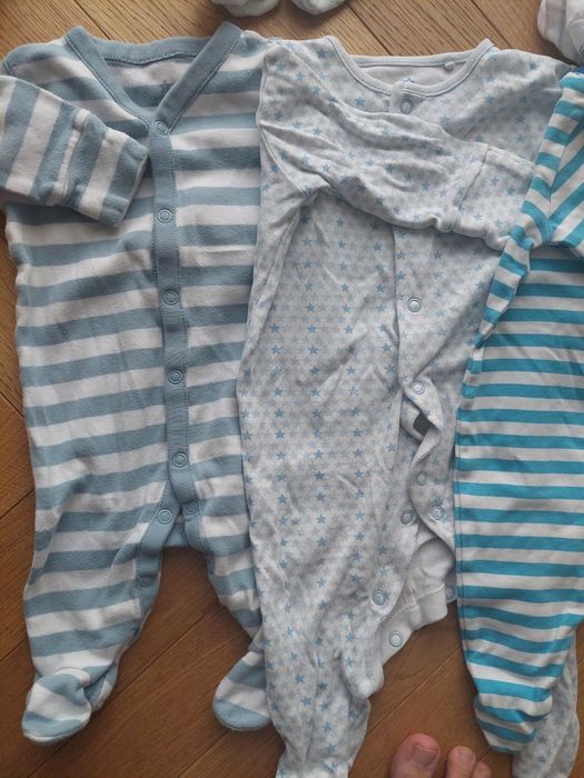 Pajacyki, rampersy 0-9m, mniej niż 3zł/szt.