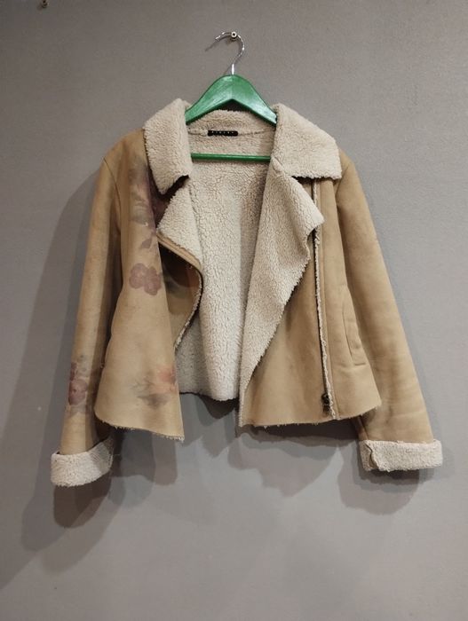 Стильна косуха з еко-хутра