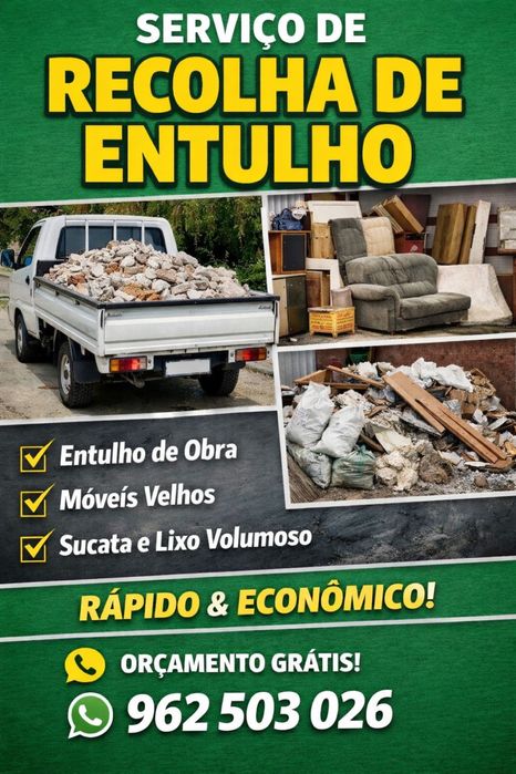 Recolha de entulho e mudancas