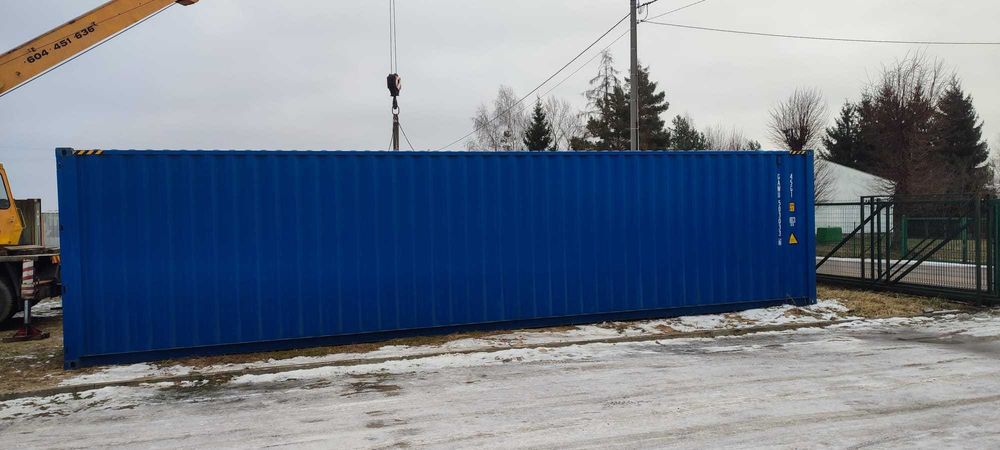 Kontener morski 40 stóp - bardzo dobry stan