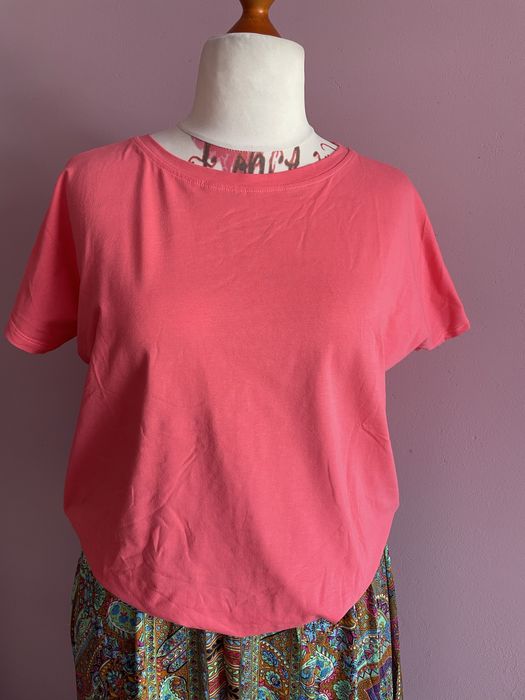 Basic tshirt bluzka malina Azara 42/44/46
